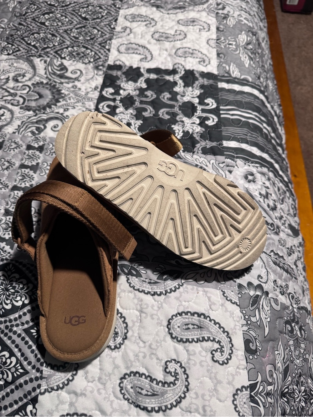 UGG Brown Kids Sandals